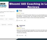 Bhoomi IAS Coaching in Lucknow Review