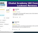Chahal Academy IAS Coaching in Lucknow Review