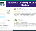 Rahul IAS Coaching in Ghaziabad Review