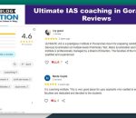 Ultimate IAS coaching in Gorakhpur Review