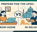 prepare for the UPSC from home vs in Delhi