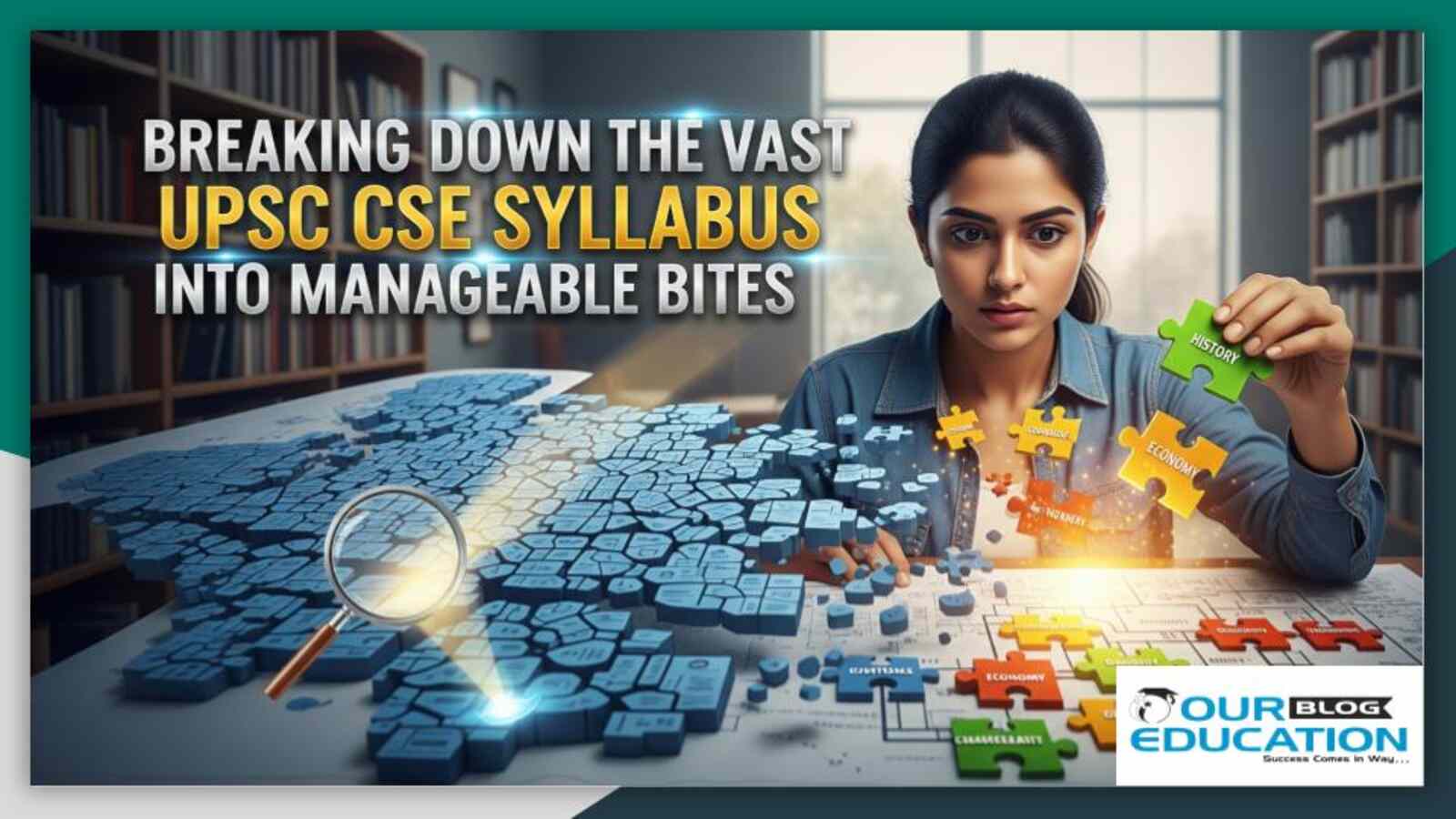 Breaking Down the vast UPSC CSE syllabus into Manageable Bites