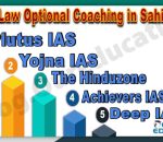 Top LAW Optional Coaching in Sahibabad