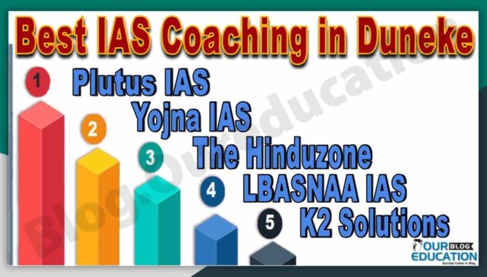 Best IAS Coaching in Duneke