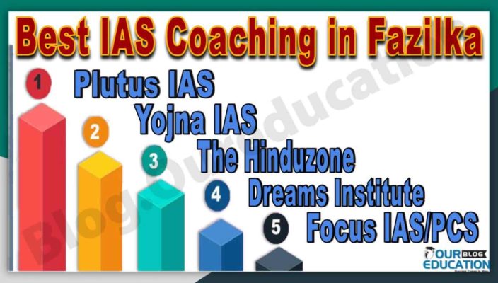 Top IAS Coaching in Fazilka