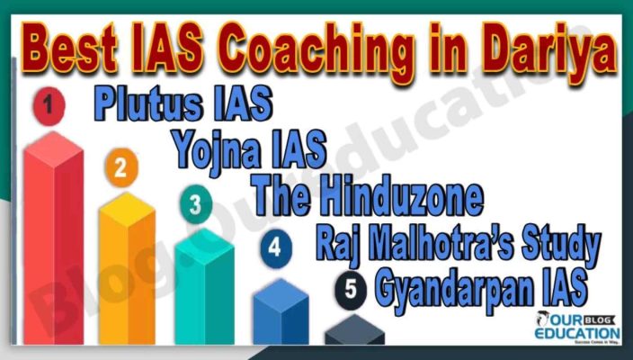 Best IAS Coaching in Dariya