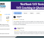 NextRank IAS Ghaziabad Reviews