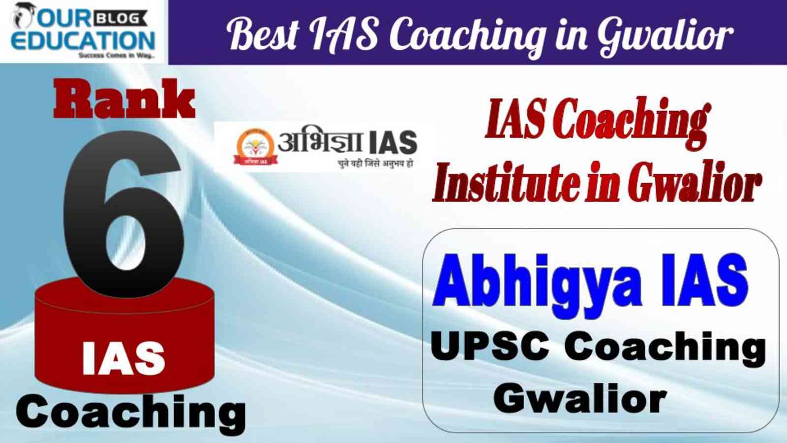 No.6 Best IAS Coaching in Gwalior Abhigya ias Academy 