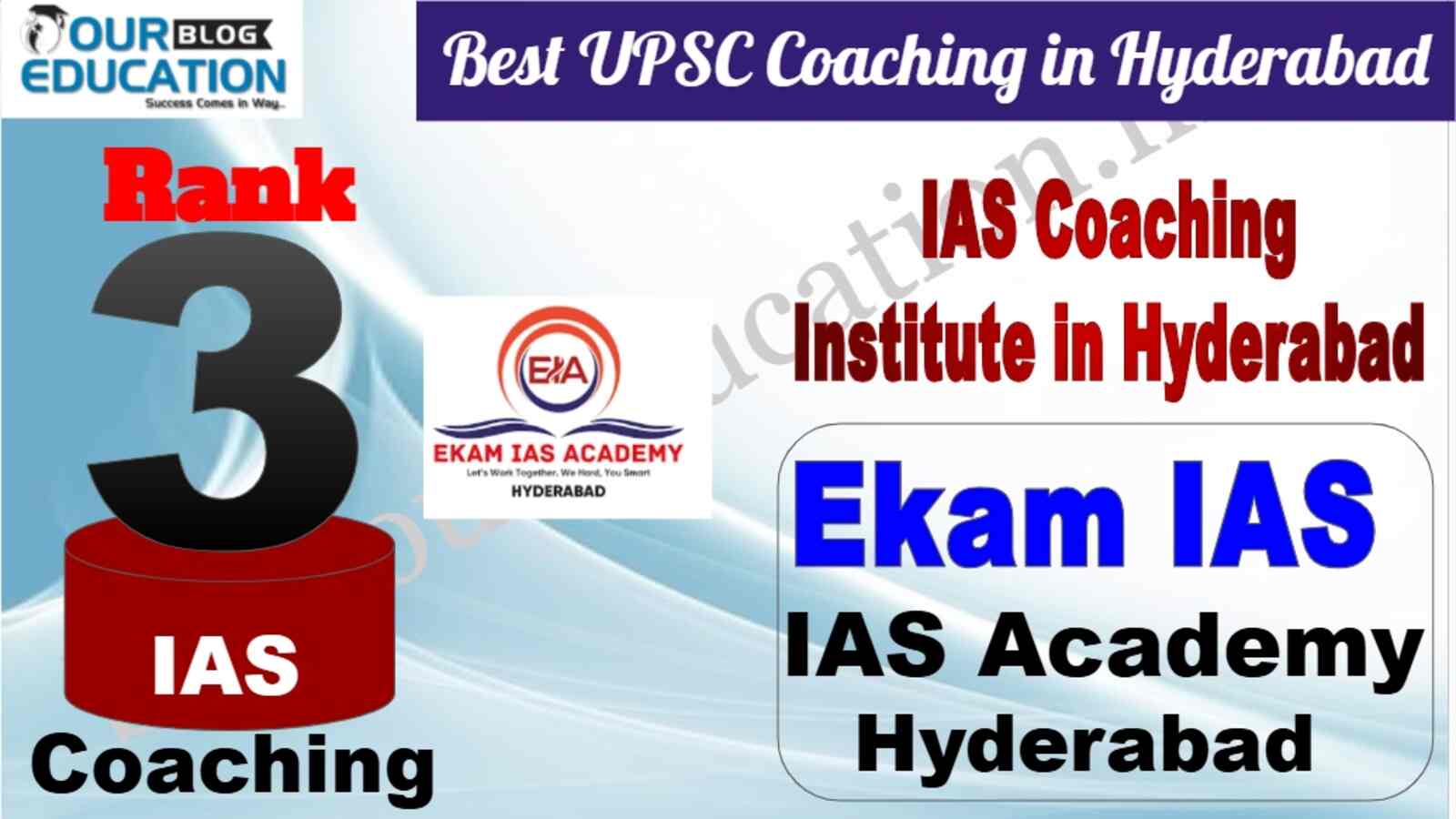 Best IAS Coaching in Hyderabad Rank 3
