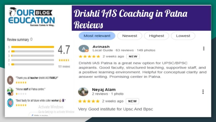 Drishti IAS Coaching in Patna _Review