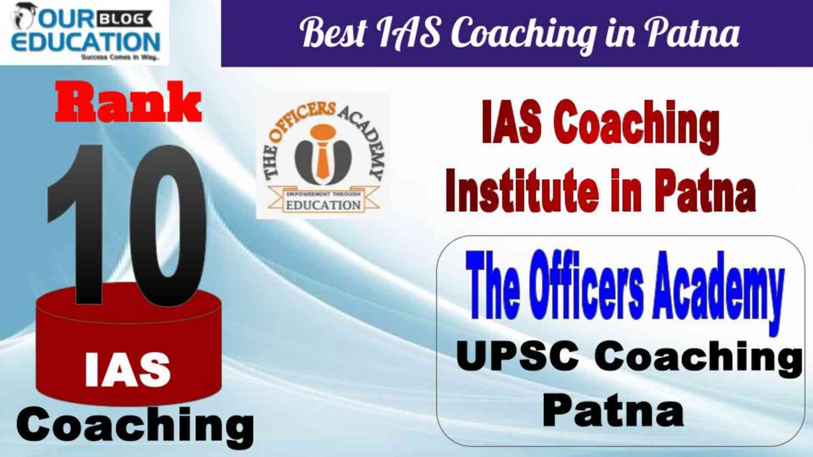 No.10 IAS Coaching in Patna The Officers IAS