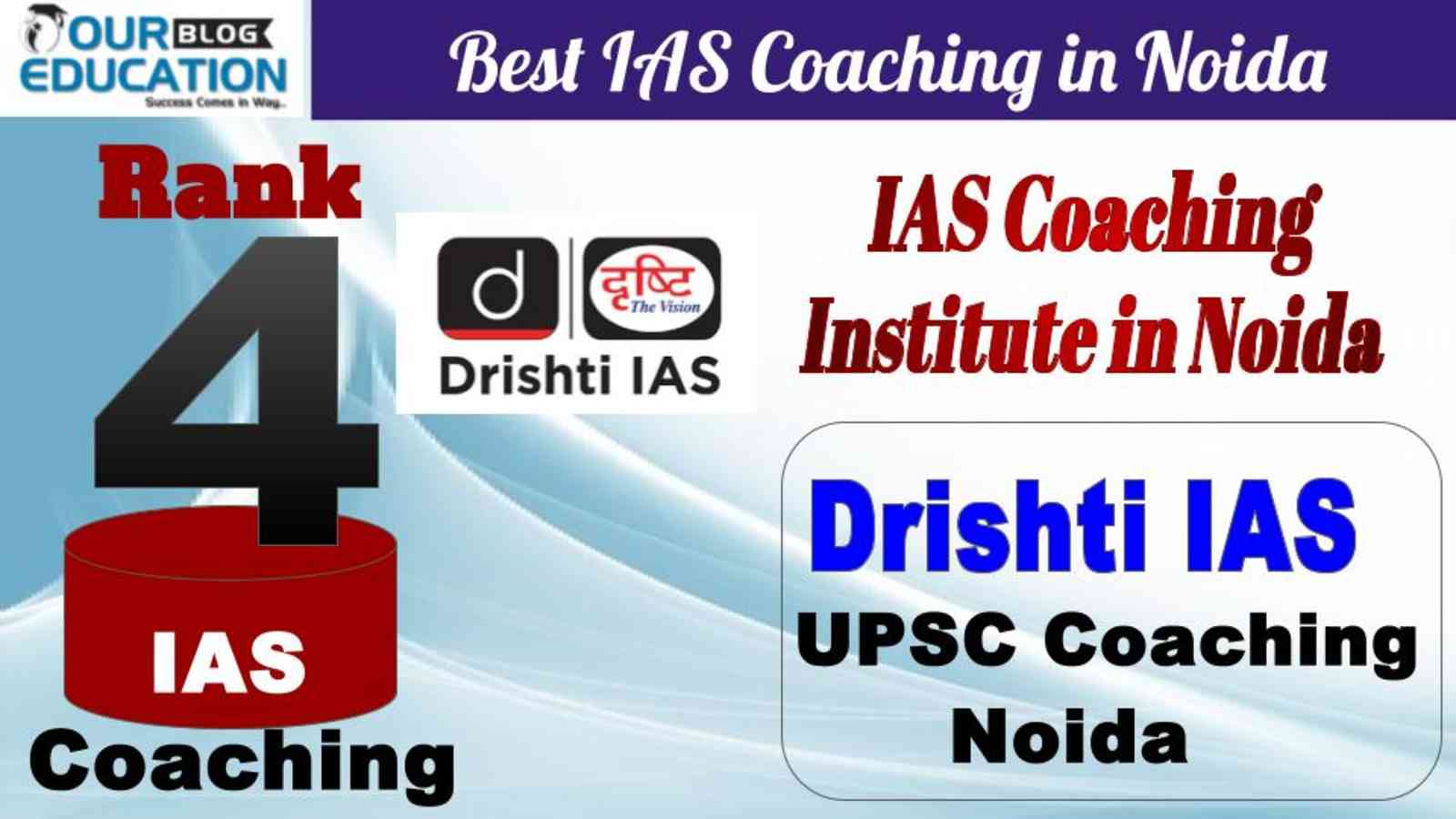 No.4 Best IAS Coaching in Noida Drishti IAS