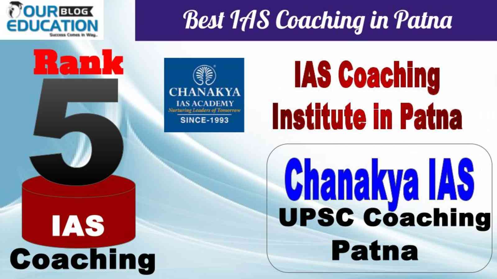 No.5 IAS Coaching in Patna chanakya IAS