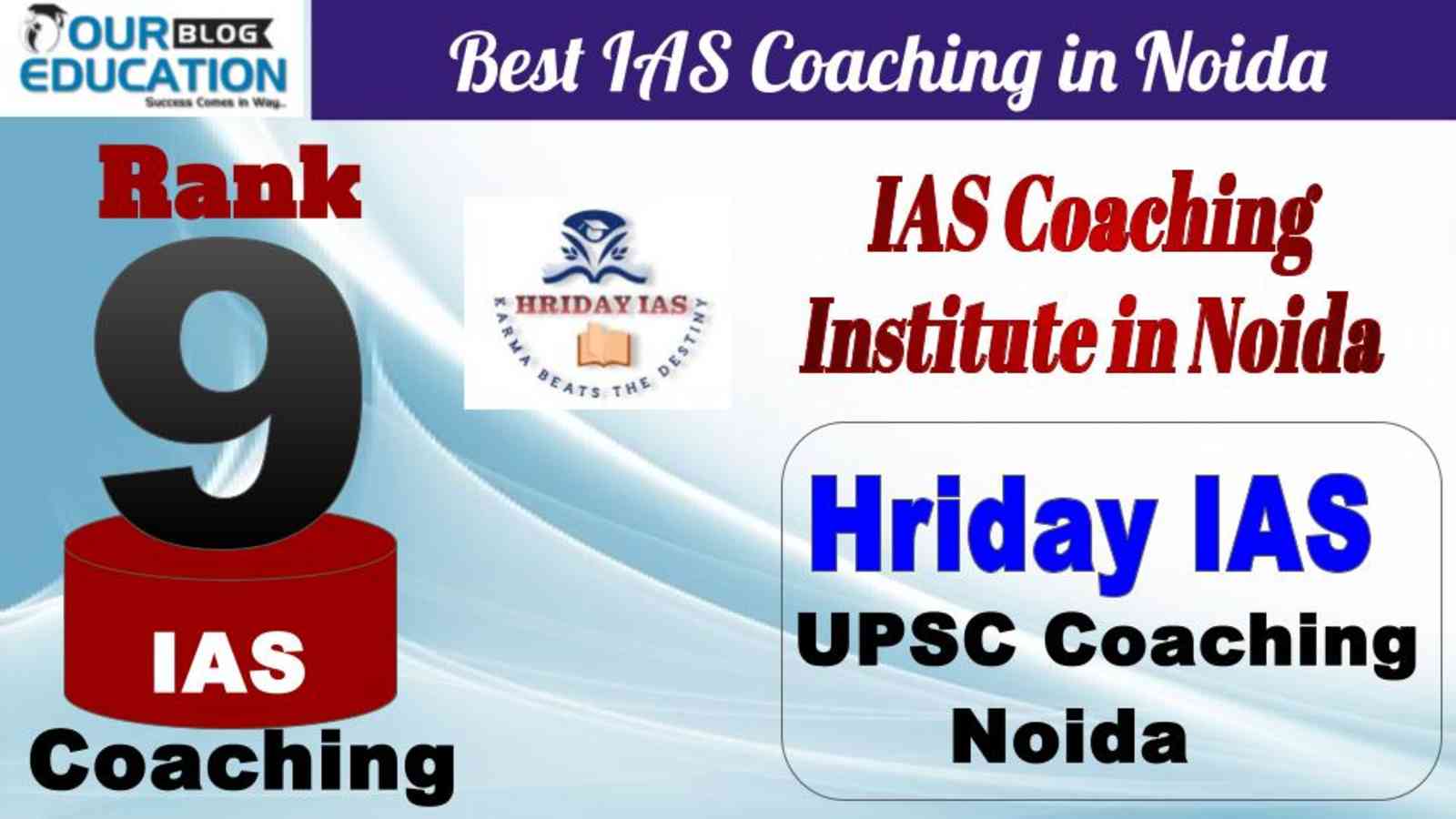 No.9 Best IAS Coaching in Noida Hriday IAS 