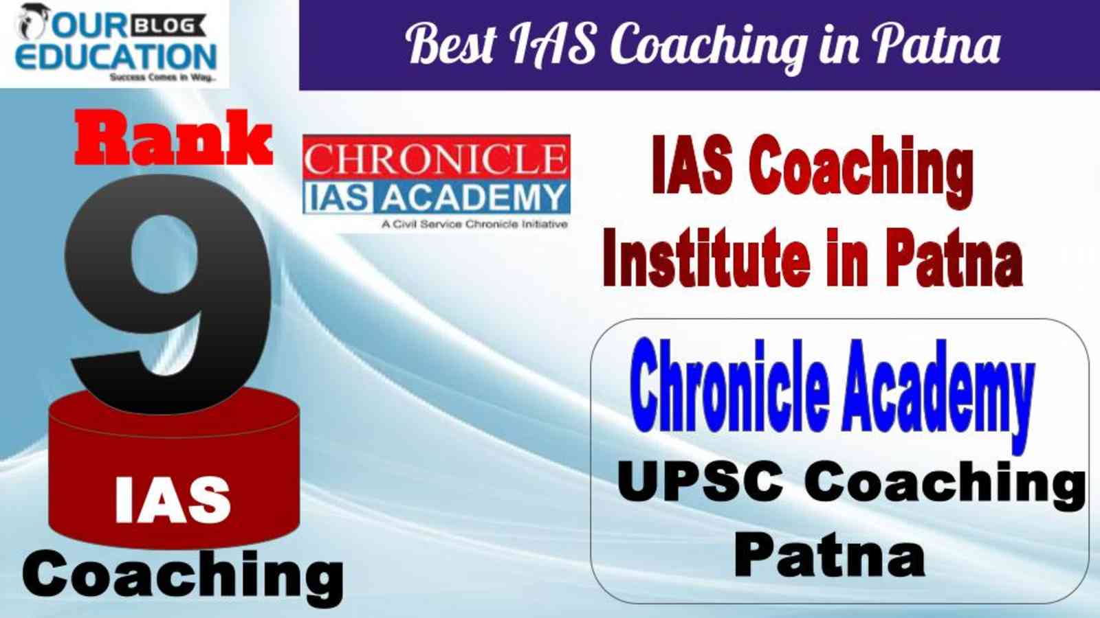 No.9 IAS Coaching in Patna Chronicle IAS