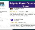Satyadhi Sharma Classes in Indore