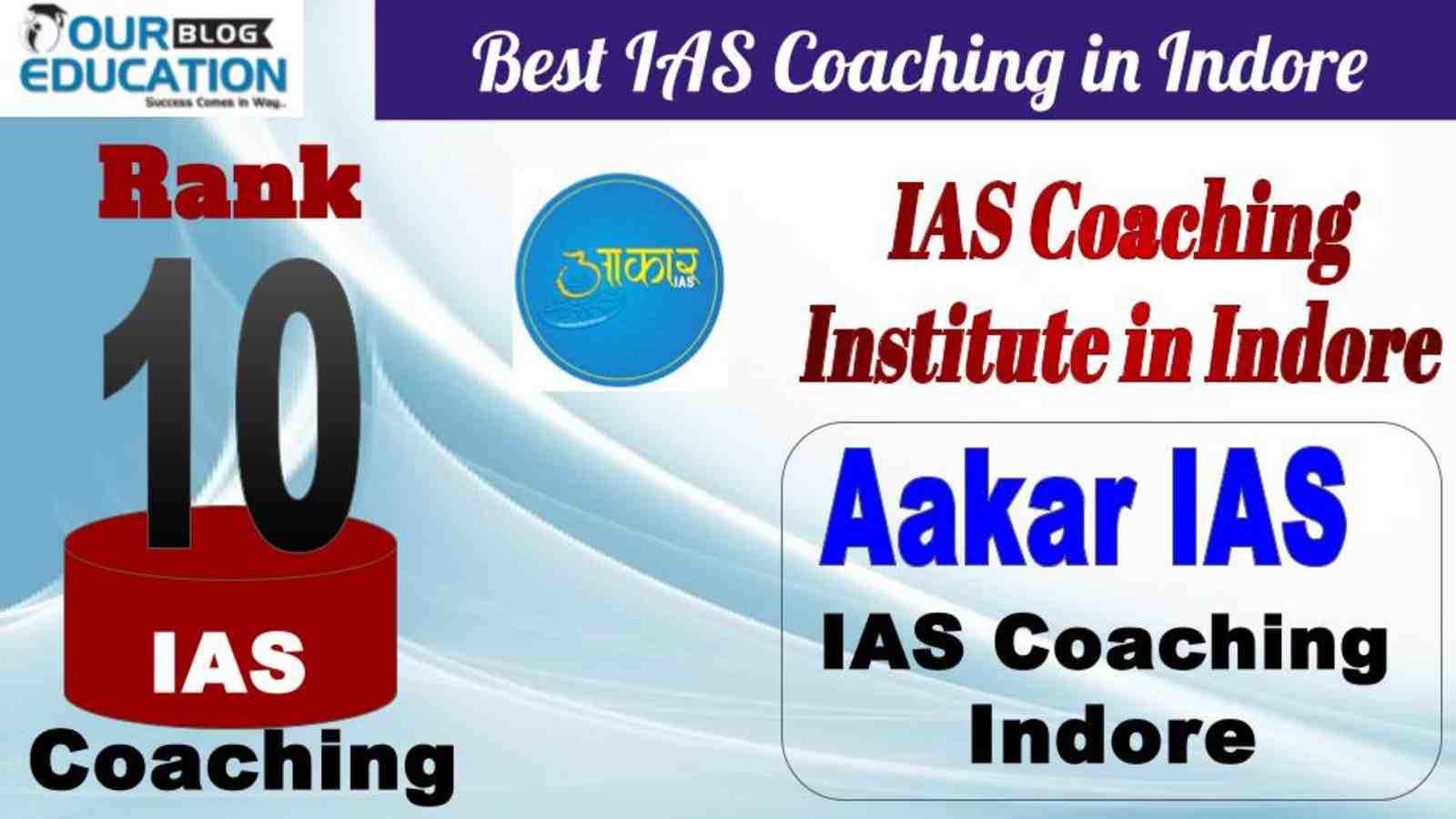 No.10  Best IAS Coaching in Indore Aakar IAS