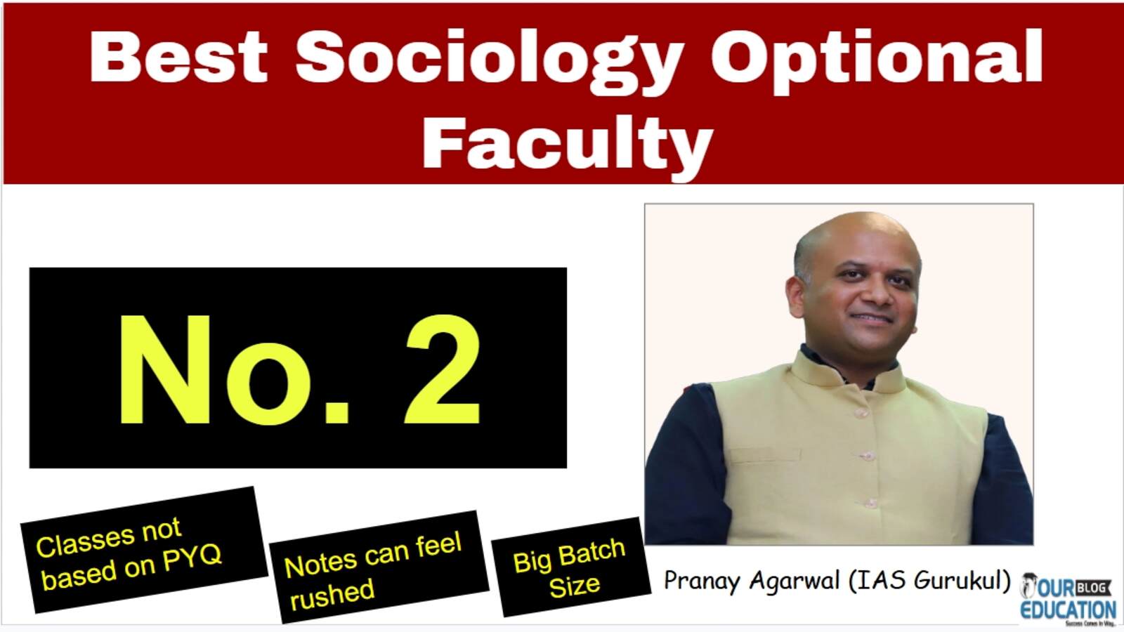 Best Sociology Optional Faculty UPSC Pranay Agarwal sir