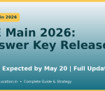 JEE Main 2026 answer key released banner