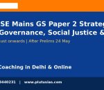 UPSC CSE Mains GS Paper 2 Strategy Polity Governance Social Justice IR Plutus IAS