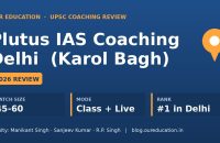 Plutus IAS Coaching Delhi Karol Bagh 2026 review banner