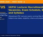 UKPSC Lecturer Recruitment 2026 - Plutus IAS Best IAS Coaching Delhi