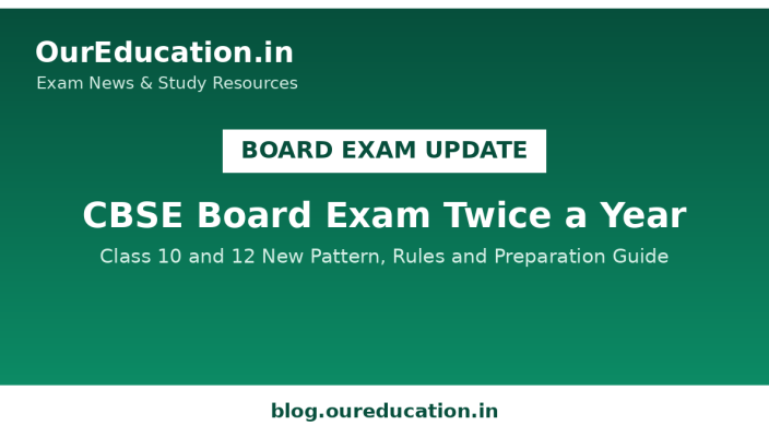 CBSE board exam twice a year for Class 10 and 12 explained
