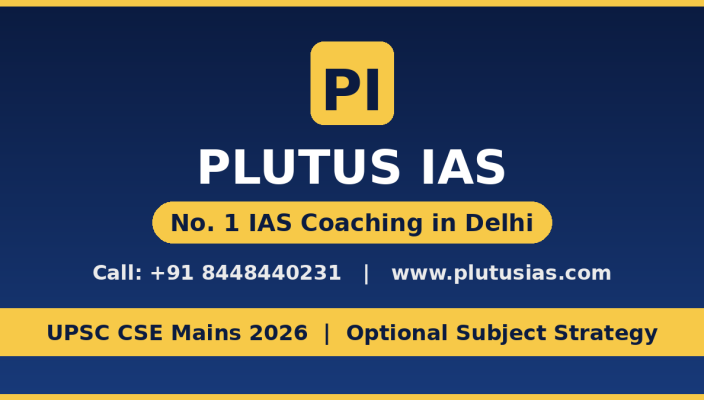 UPSC CSE Mains optional subject strategy by Plutus IAS
