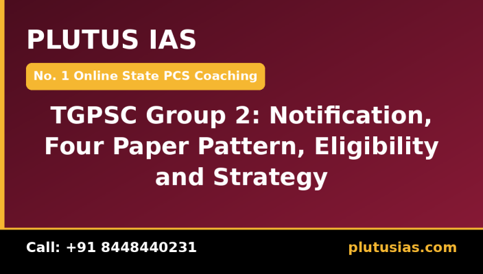 TGPSC Group 2 notification exam pattern and eligibility