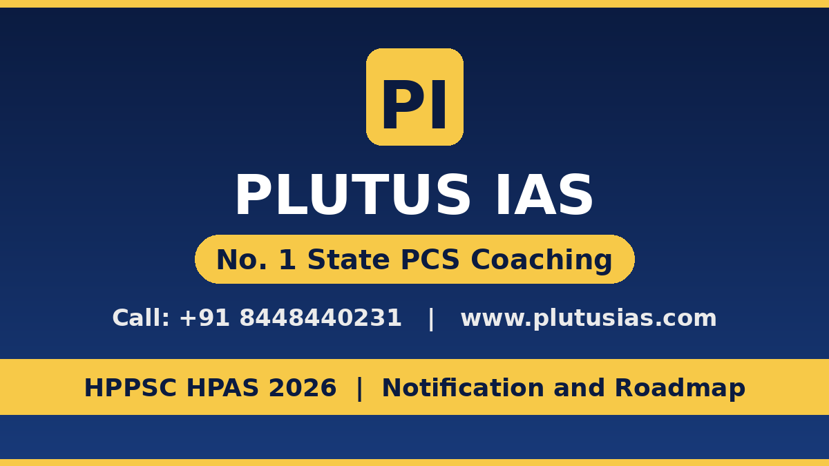 HPPSC HPAS notification 2026 by Plutus IAS
