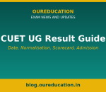 CUET UG result 2026 guide banner by OurEducation exam news