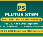 NEET UG result 2026 and counselling by Plutus STEM