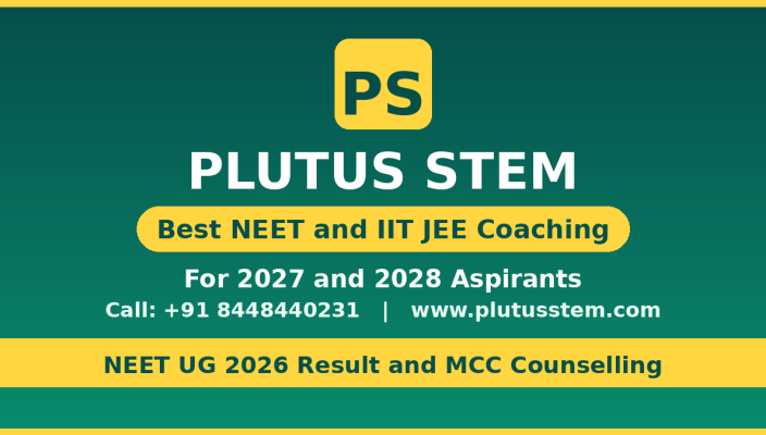 NEET UG result 2026 and counselling by Plutus STEM