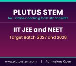 JEE Main registration and exam schedule by Plutus STEM