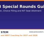 CSAB Special Rounds guide banner by Plutus STEM, best IIT JEE and NEET coaching for 2027 and 2028