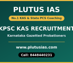 Plutus IAS KPSC KAS Karnataka Gazetted Probationers recruitment banner