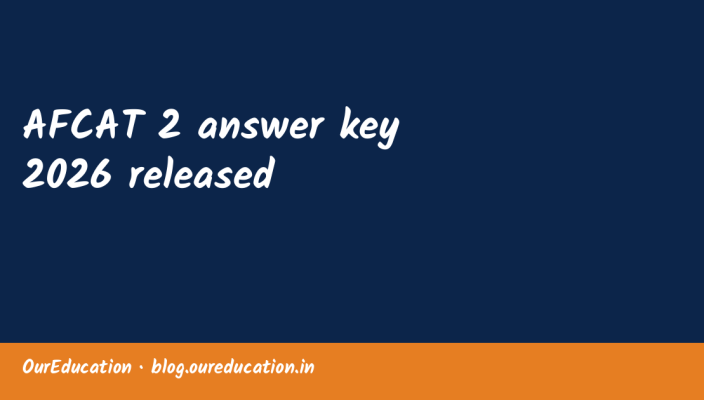 AFCAT 2 answer key 2026 released