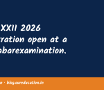 AIBE XXII 2026 registration open at allindiabarexamination.com