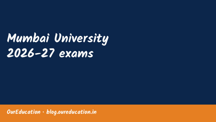 Mumbai University 2026-27 exams