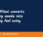 BITS Pilani converts factory smoke into cooking fuel using