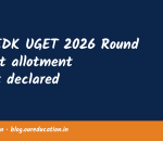 COMEDK UGET 2026 Round 3 seat allotment result declared