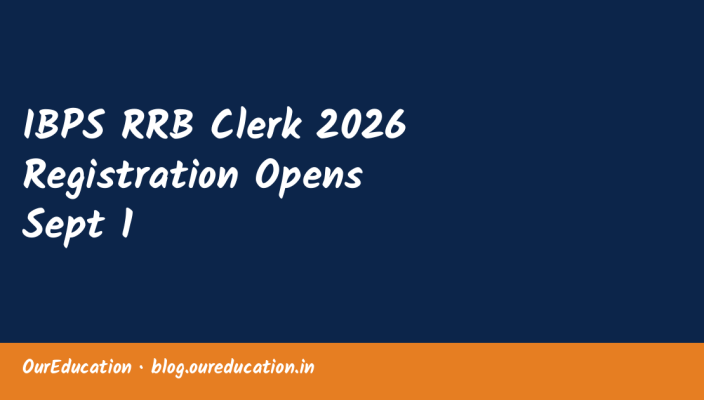 IBPS RRB Clerk 2026 Registration Opens Sept 1