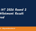IISER IAT 2026 Round 2 Seat Allotment Result Declared