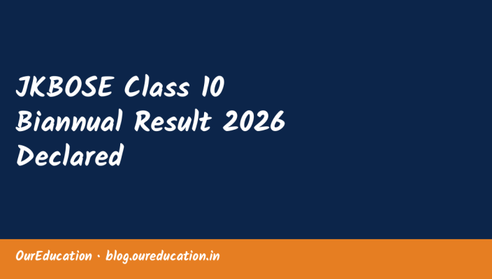JKBOSE Class 10 Biannual Result 2026 Declared
