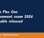 Kerala Plus One improvement exam 2026 timetable released