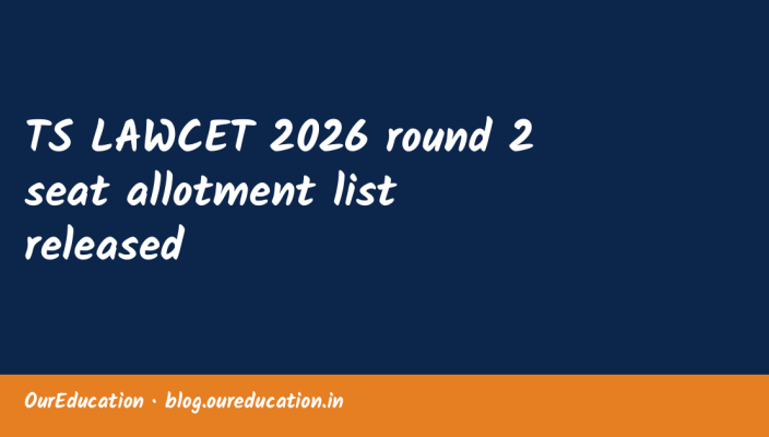TS LAWCET 2026 round 2 seat allotment list released
