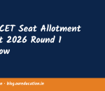 MHT CET Seat Allotment Result 2026 Round 1 out now