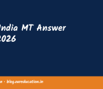 Coal India MT Answer Key 2026