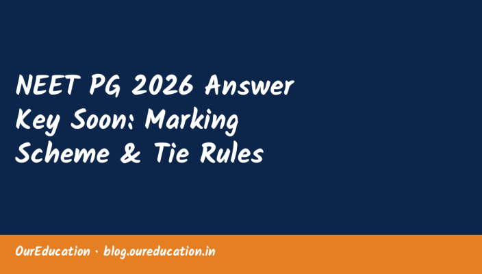 NEET PG 2026 Answer Key Soon: Marking Scheme & Tie Rules