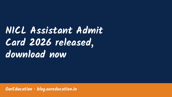 NICL Assistant Admit Card 2026 released, download now